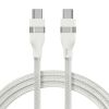 Плетеный кабель из переработанных материалов Anker USB-C to USB-C Cable (240W) 1.8м White