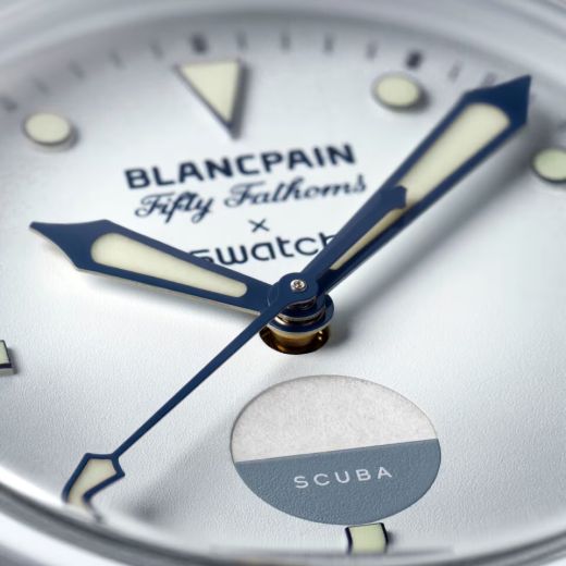 Годинник Blancpain X Swatch Bioceramic Scuba Fifty Fathoms Antarctic Ocean