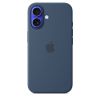 Оригінальний силіконовий чохол Apple Silicone Case with MagSafe Denim для iPhone 16 (MYY23)