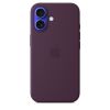Оригінальний силіконовий чохол Apple Silicone Case with MagSafe Plum для iPhone 16 (MYY43)