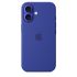 Оригінальний силіконовий чохол Apple Silicone Case with MagSafe Ultramarine для iPhone 16 (MYY63) Оригінальний силіконовий чохол Apple Silicone Case with MagSafe Ultramarine для iPhone 16 (MYY63)