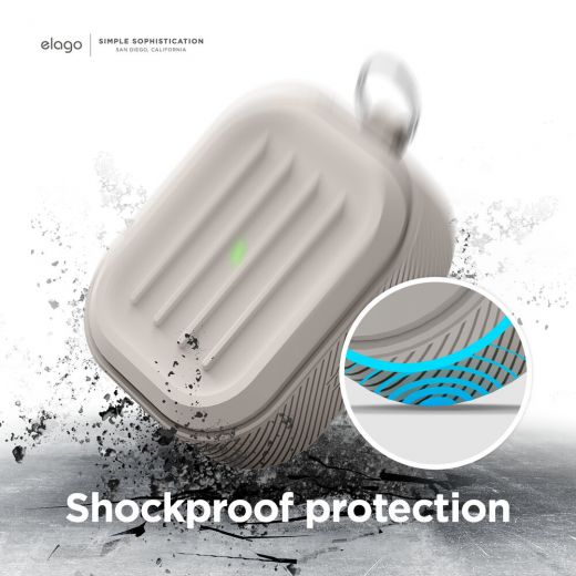 Силиконовый чехол Elago Armor Stone для AirPods 3 (AP3-ARMOR-ST)