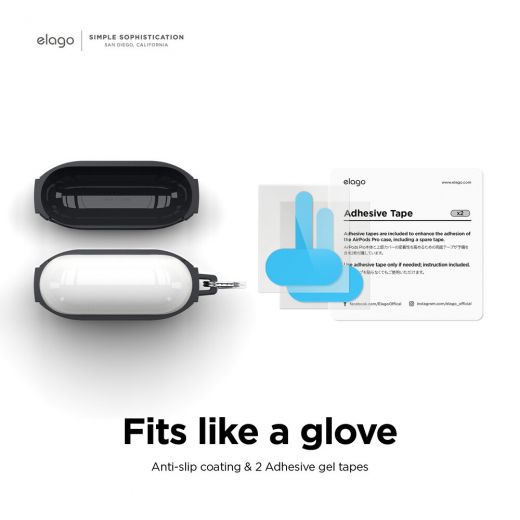 Чохол Elago EDC Black для AirPods 3