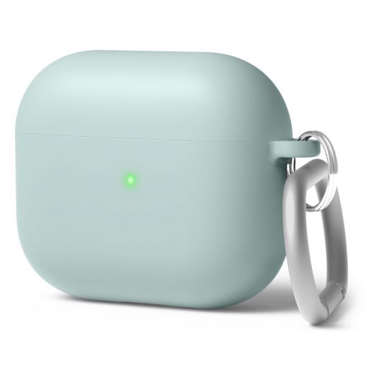 Силиконовый чехол Elago Liquid Hybrid Hang Mint для AirPods 3 (AP3RH-HANG-MT)