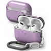 Чехол с карабином Ringke Layered Clear Purple для AirPods Pro 2