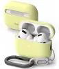 Силіконовий чохол з карабіном Ringke Silicone Mellow Yellow для AirPods Pro 2