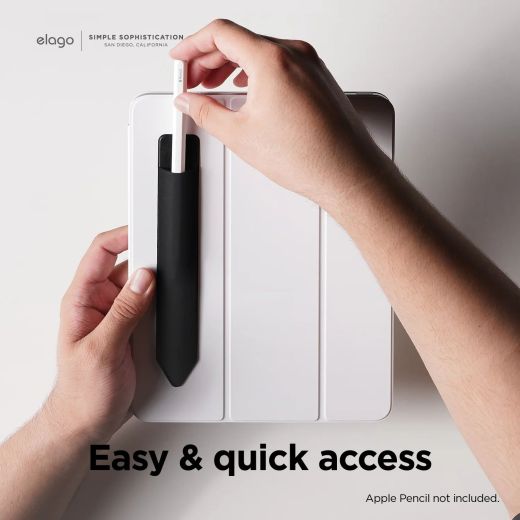 Чехол Elago Holder Black для стилусов Apple Pencil 1 | 2