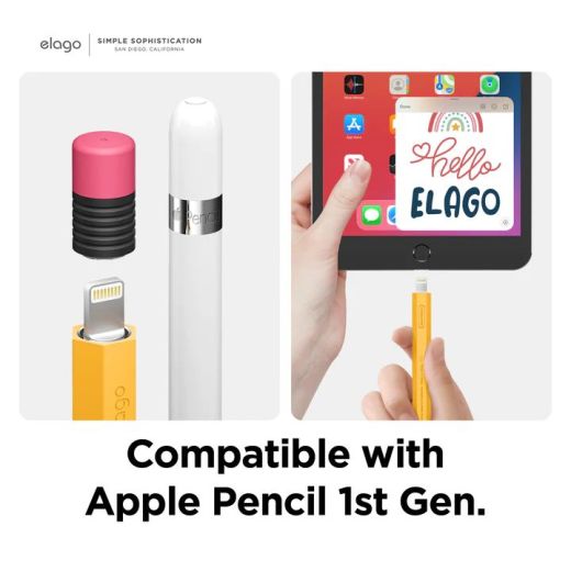 Чохол Elago Classic Pencil Case Yellow для Apple Pencil 1-го покоління