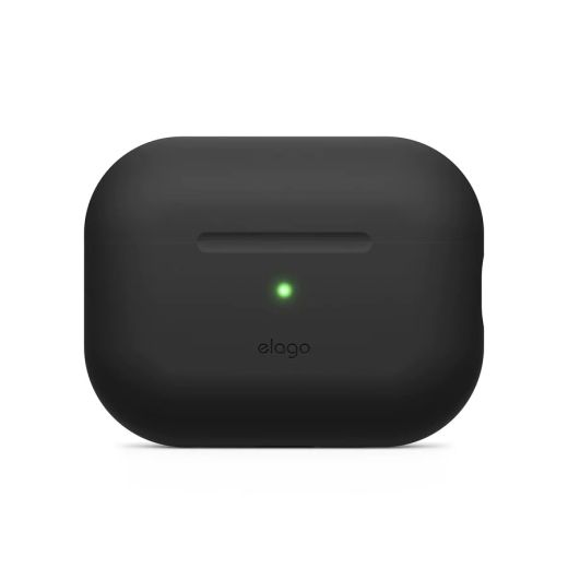 Силиконовый чехол Elago Silicone Base Case Black для AirPods Pro 2 (EAPP2SC-BA-BK)