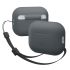 Силиконовый чехол Elago Silicone Base Case Dark Gray with Flat Strap для AirPods Pro 2 (APP2SC-BASIC-DGY) Силиконовый чехол Elago Silicone Base Case Dark Gray with Flat Strap для AirPods Pro 2 (APP2SC-BASIC-DGY)