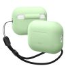 Силиконовый чехол Elago Silicone Base Case Pastel Green with Round Strap для AirPods Pro 2 (APP2SC-BASIC-PGR) 