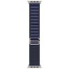 Оригинальный ремешок Apple Alpine Loop Small Navy Natural Titanium Finish для Apple Watch 49мм | 46мм | 45мм | 44мм (MXMX3)