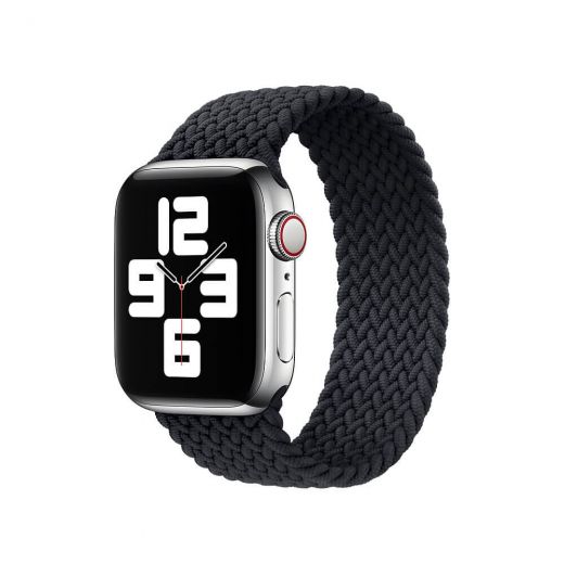 Ремешок Apple Charcoal Braided Solo Loop - Size 7 для Apple Watch 38/40mm (MY7C2)