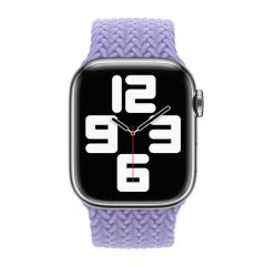 Оригинальный ремешок Apple Braided Solo Loop English Lavender Size 5 для Apple Watch 42mm | 41 mm | 40 mm | 38 mm (ML4F3)