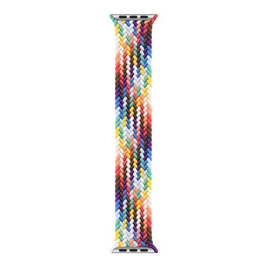 Плетеный монобраслет Apple Braided Solo Loop Pride Edition Size 4 для Apple Watch 41mm | 40mm | 38mm (MJX33)