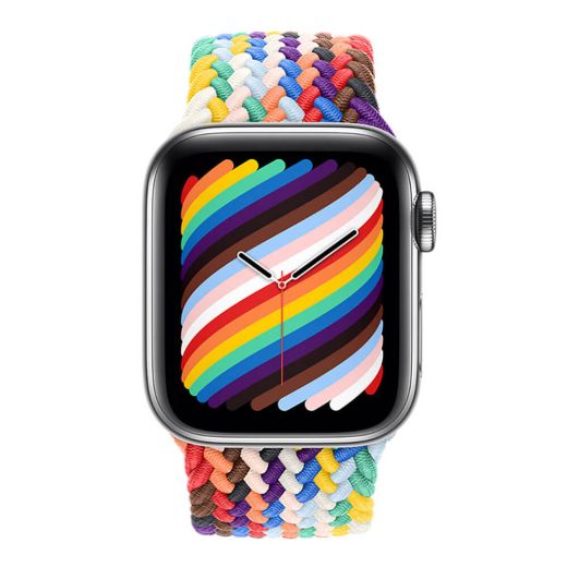 Плетений монобраслет Apple Braided Solo Loop Pride Edition Size 5 для Apple Watch 42mm | 41mm | 40mm | 38mm (MJX03) 