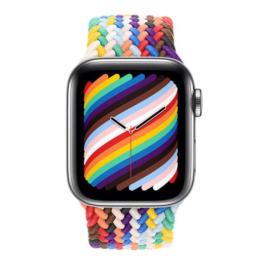 Плетеный монобраслет Apple Braided Solo Loop Pride Edition Size 5 для Apple Watch 41mm | 40mm | 38mm (MJX43)