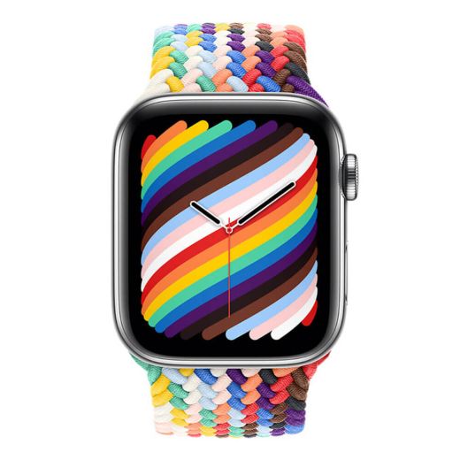 Плетеный монобраслет Apple Braided Solo Loop Pride Edition Size 5 для Apple Watch 45mm | 44mm | 42mm (MJXA3)