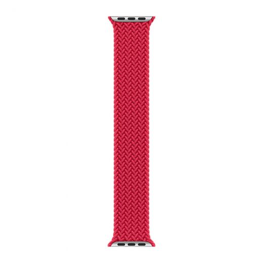 Оригінальний ремінець Apple Braided Solo Loop Red Size 7 для Apple Watch 42mm | 41 mm | 40 mm | 38 mm (ML563)