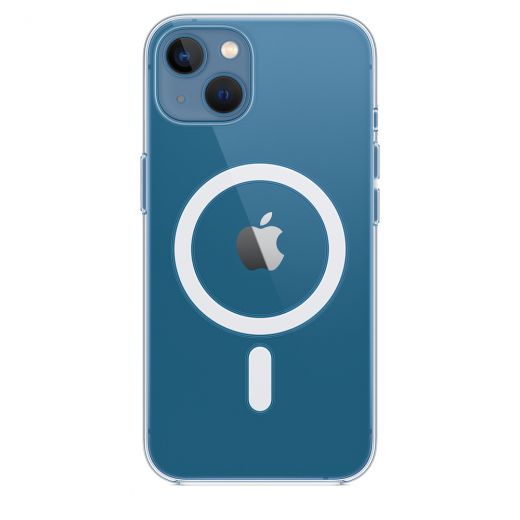 Оригинальный прозрачный чехол Apple Clear Case with MagSafe (MM2X3) для iPhone 13