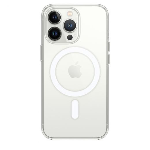 Оригінальний прозорий чохол Apple Clear Case with MagSafe для iPhone 13 Pro Max (MM313)