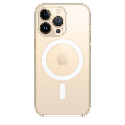 Оригінальний прозорий чохол Apple Clear Case with MagSafe для iPhone 13 Pro Max (MM313)