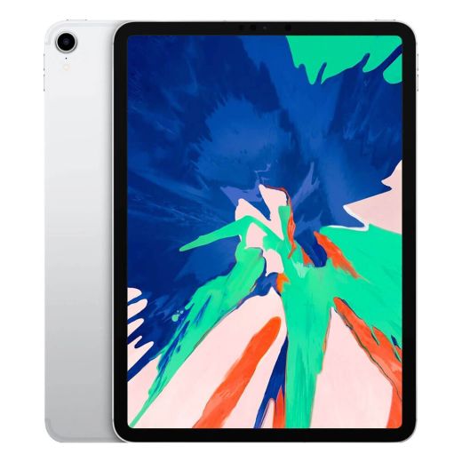 Планшет Apple iPad Pro 11 2018 Wi-Fi + Cellular 64GB Silver (MU0U2, MU0Y2) (Новый, без коробки)