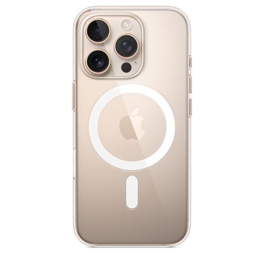 Прозрачный чехол CasePro Clear Case (Camera Control) with MagSafe для iPhone 16 Pro