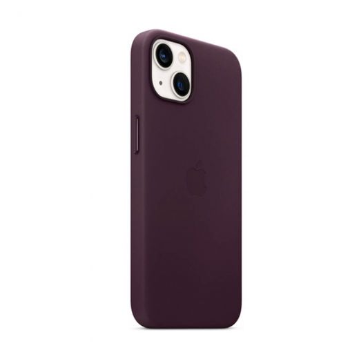 Чохол CasePro Leather Case with MagSafe Dark Cherry для iPhone 13 