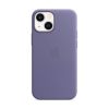 Оригинальный кожаный чехол Apple Leather Case with MagSafe Wisteria для iPhone 13 Mini (MM0H3)