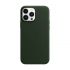 Чехол CasePro Leather Case with MagSafe Sequoia Green для iPhone 13 Pro Max