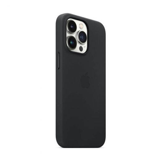 Чехол CasePro Leather Case with MagSafe Midnight для iPhone 13 Pro