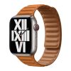 Оригінальний ремінець Apple Leather Link Size S | M Golden Brown для Apple Watch 42mm | 41mm | 40mm | 38mm (ML7K3)