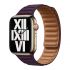 Оригинальный ремешок Apple Leather Link Size M | L Dark Cherry для Apple Watch 41mm | 40mm | 38mm (ML7N3)