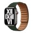 Оригинальный ремешок Apple Leather Link Size S | M Sequoia Green для Apple Watch 41mm | 40mm | 38mm (ML7P3)