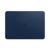 Кожаный чехол Apple Leather Sleeve Midnight Blue (MRQU2) для MacBook Pro 15" with Touch Bar