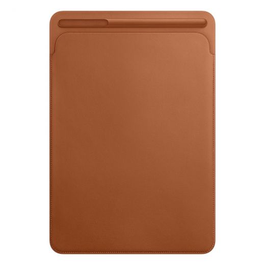 Чохол Apple Leather Sleeve Saddle Brown для iPad Pro 10.5" (2017) (MPU12)