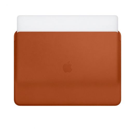 Шкіряний чохол Apple Leather Sleeve Saddle Brown (MRQV2) для MacBook Pro 15" with Touch Bar