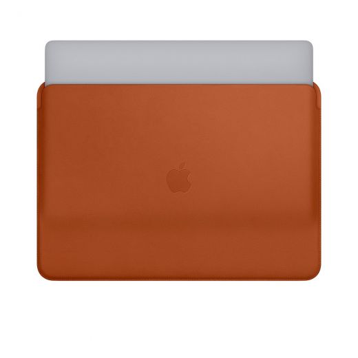 Шкіряний чохол Apple Leather Sleeve Saddle Brown (MRQV2) для MacBook Pro 15" with Touch Bar