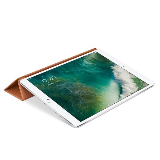 Чохол Apple Leather Smart Cover Saddle Brown для iPad Pro 10.5" (2017) (MPU92)