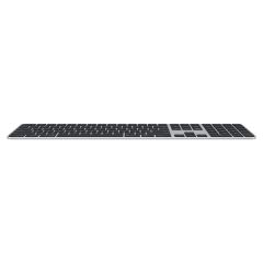 Клавиатура Apple Magic Keyboard with Touch ID and Numeric Keypad Black Keys (USB–C) Black (MXK83LL/A)