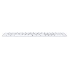 Клавиатура Apple Magic Keyboard with Touch ID and Numeric Keypad Black Keys (USB–C) White (MXK73LL/A)