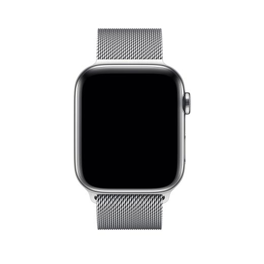 Оригінальний ремінець Apple Milanese Loop Silver для Apple Watch 49mm | 45mm | 44mm (MTJR3)