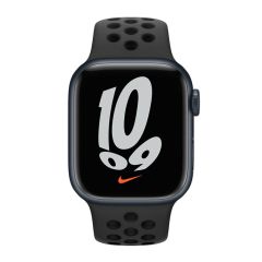 Оригинальный ремешок Apple Nike Sport Band Anthracite | Black для Apple Watch 42mm | 41 mm| 40 mm| 38 mm (ML833)