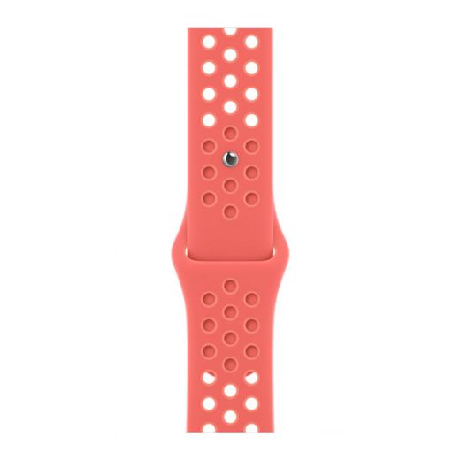 Оригинальный ремешок Apple Nike Sport Band Magic Ember | Crimson Bliss для Apple Watch 45 mm | 44 mm | 42 mm (ML8A3)