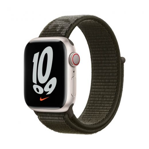 Ремінець CasePro Nike Sport Loop Cargo Khaki для Apple Watch 41mm | 40mm | 38mm 