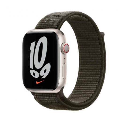 Ремінець CasePro Nike Sport Loop Cargo Khaki для Apple Watch 45mm | 44mm | 42mm