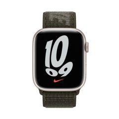 Оригинальный ремешок Apple Nike Sport Loop Cargo Khaki для Apple Watch 45mm | 44mm | 42mm (ML363)