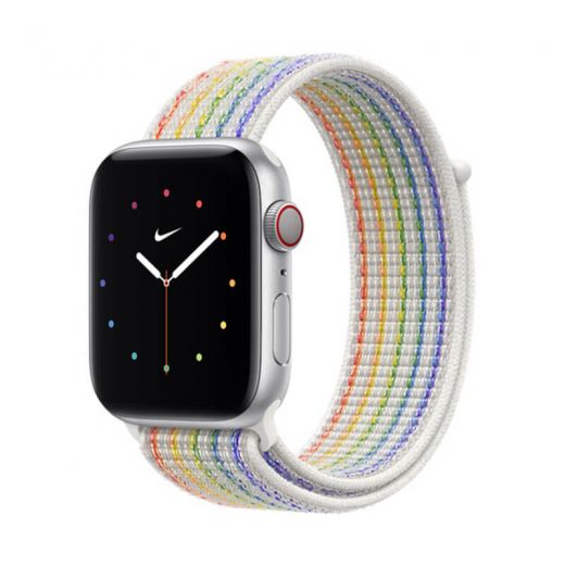 Оригінальний ремінець Apple Nike Sport Loop Pride Edition для Apple Watch 45 mm | 44 mm | 42 mm (MJWP3)