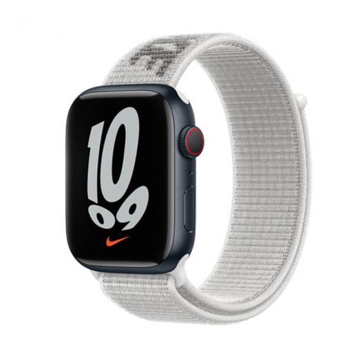 Оригінальний ремінець Apple Nike Sport Loop Summit White для Apple Watch 45 mm | 44 mm | 42 mm (ML373)